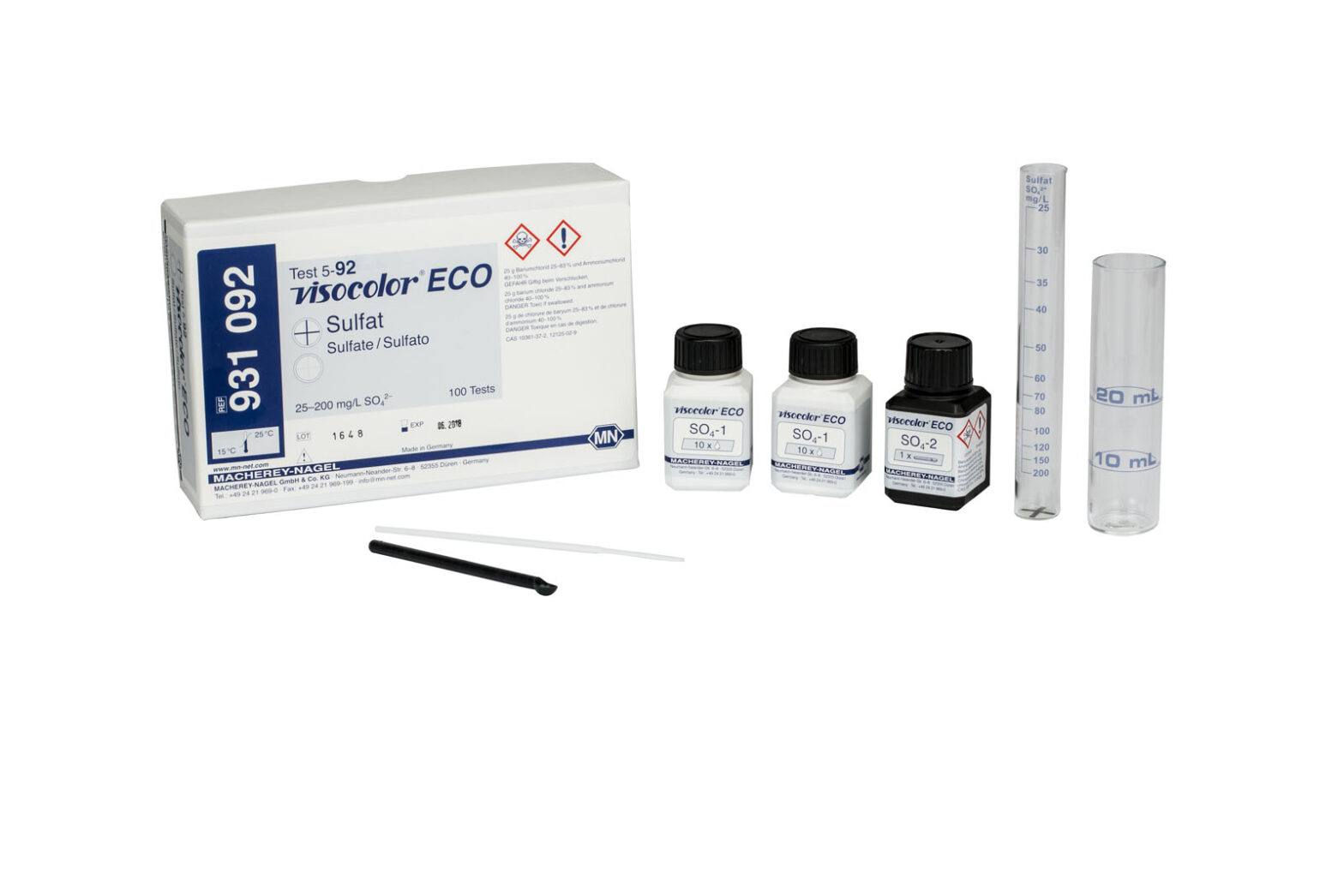 Visocolor Eco Sulphate Test Kit Vendart Diagnostics