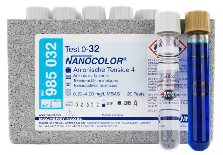 NANOCOLOR Surfactants Tube Test Vendart Diagnostics