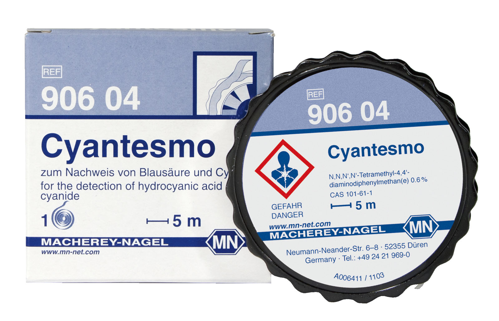 Cyantesmo Test Paper