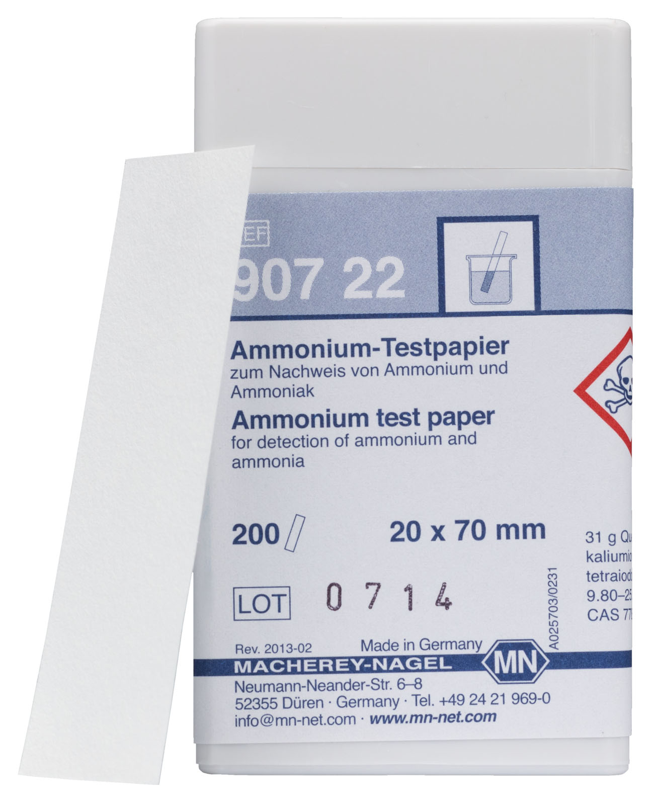 Ammonium Test Paper