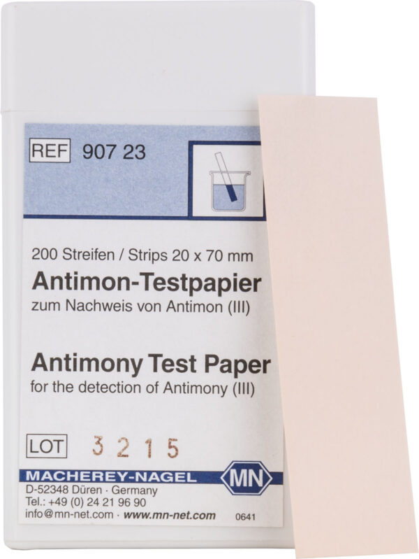 90723 ANTIMONY TEST PAPER 1
