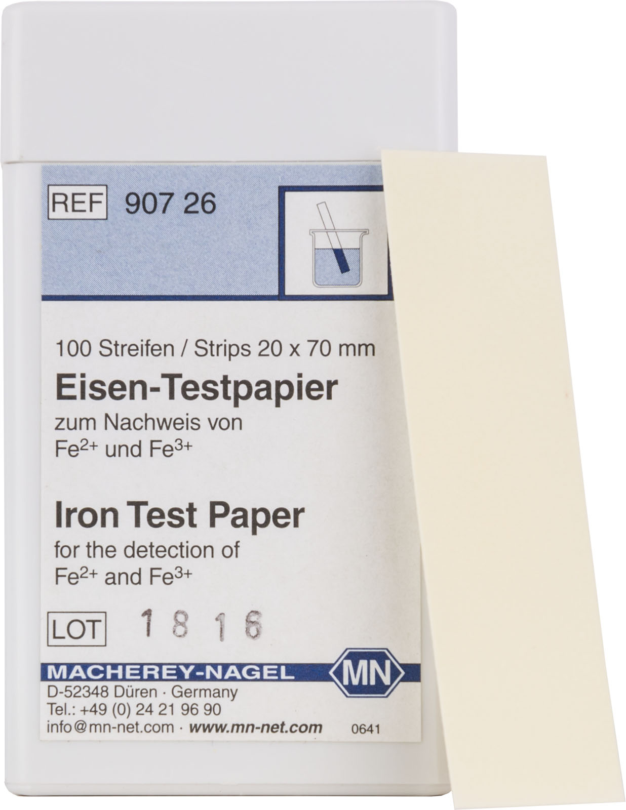 Iron Test Paper