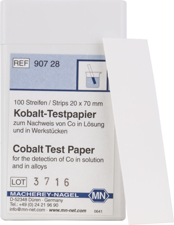 90728 Kobalt Testpapier