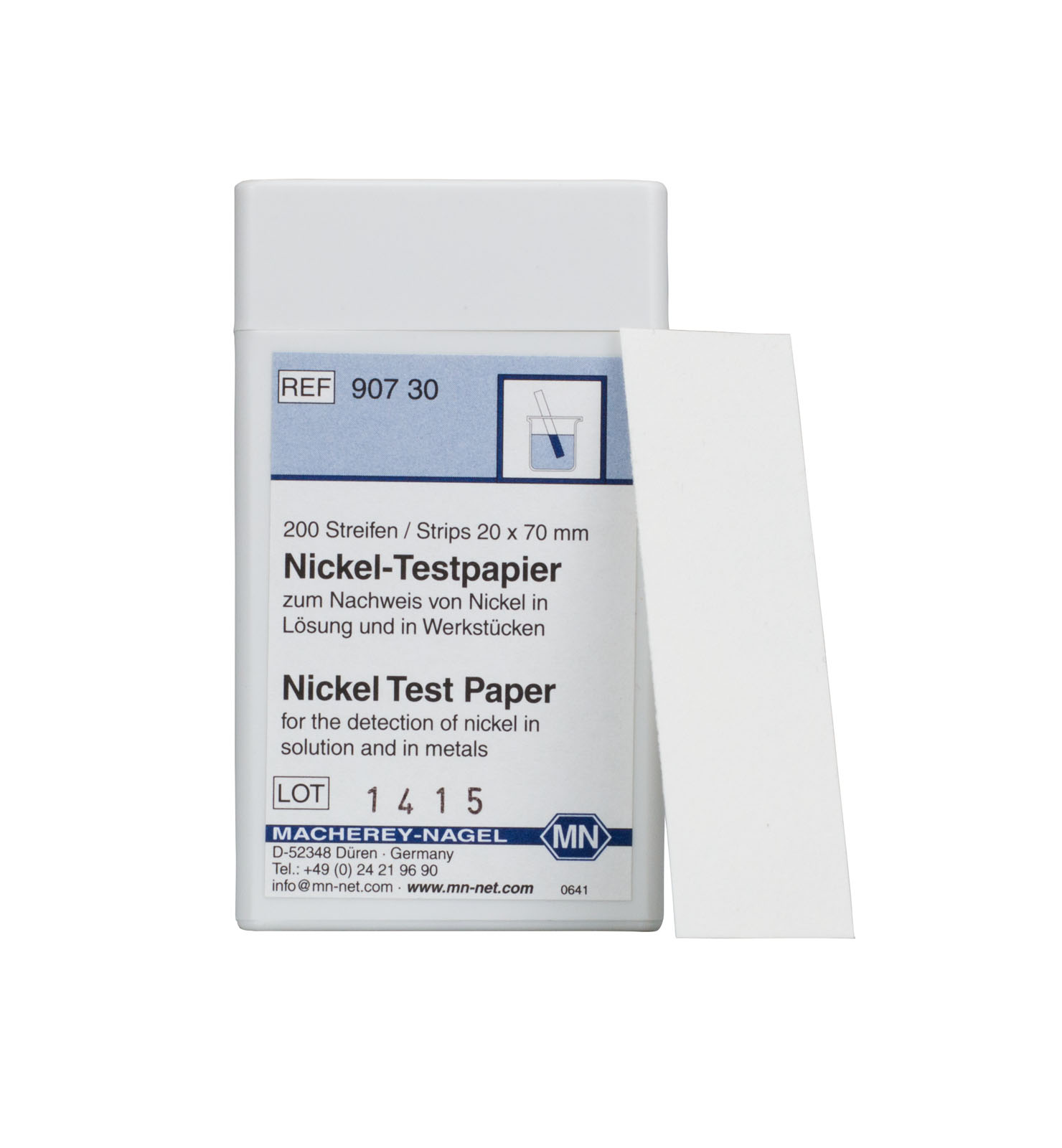 Nickel Test Paper