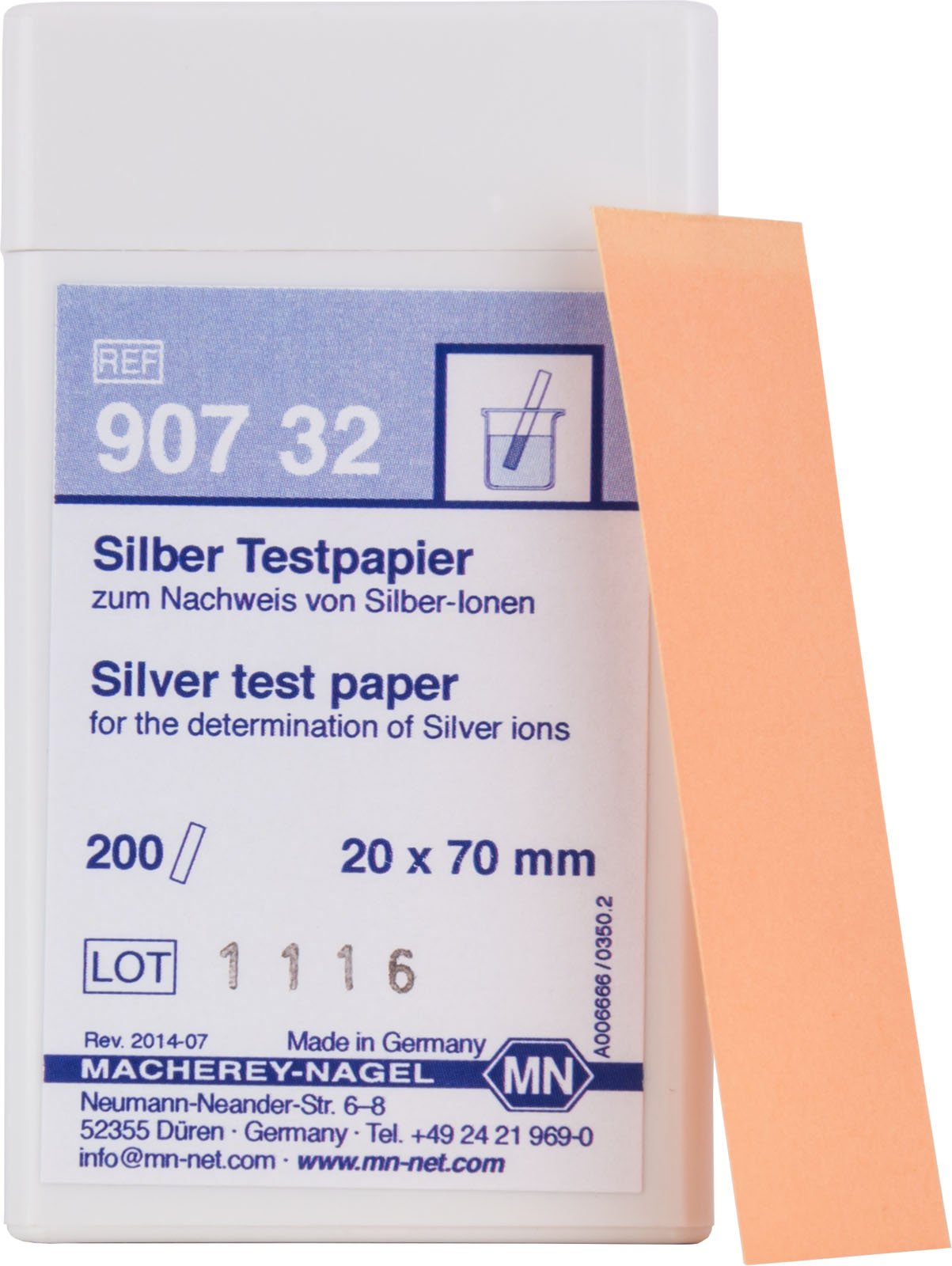 Silver Test Paper