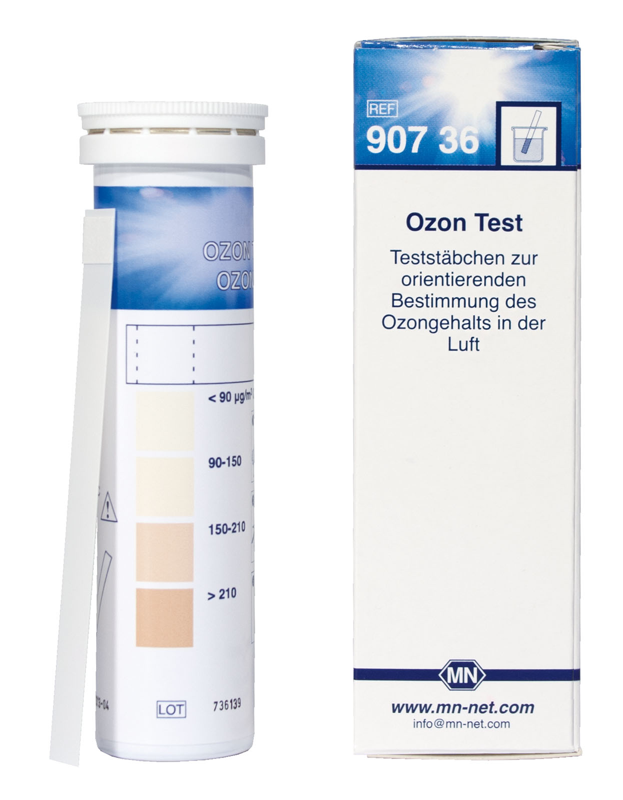 Ozone in Air Test Paper