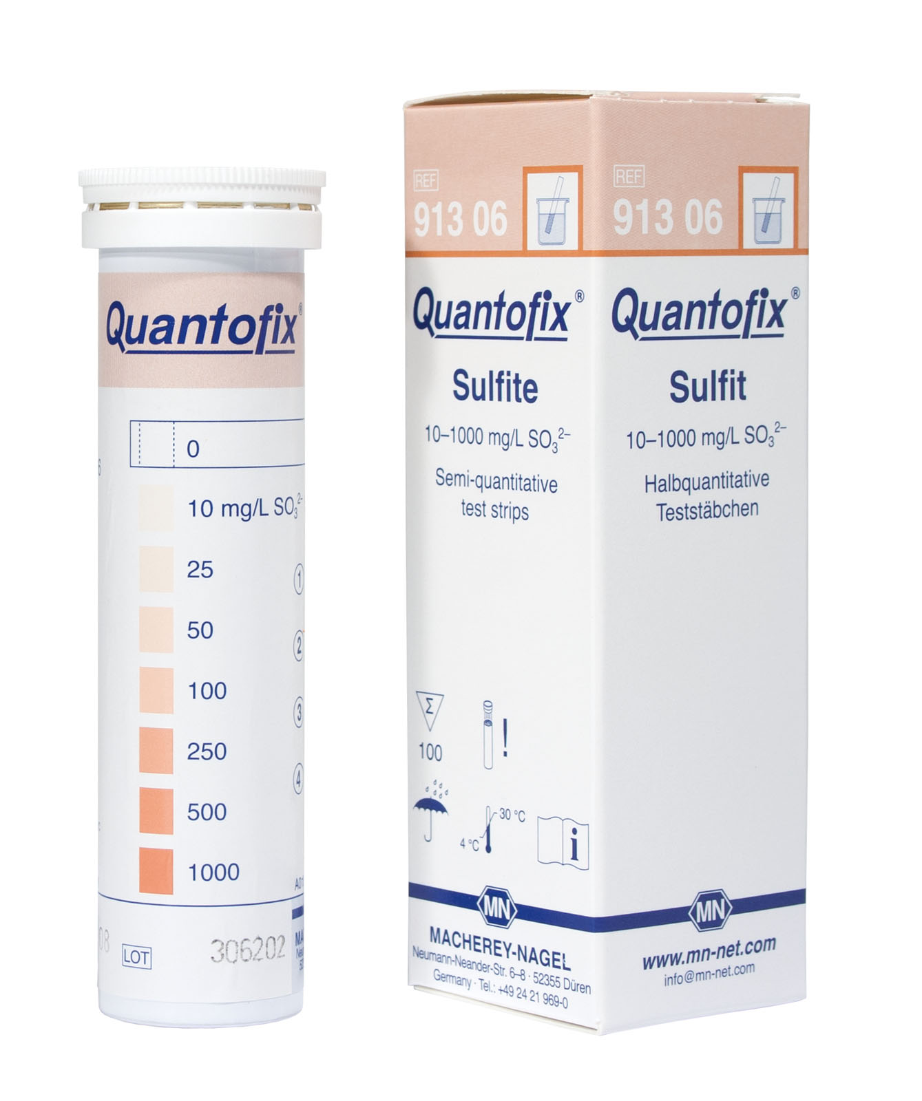 QUANTOFIX® Sulphite Test Strips