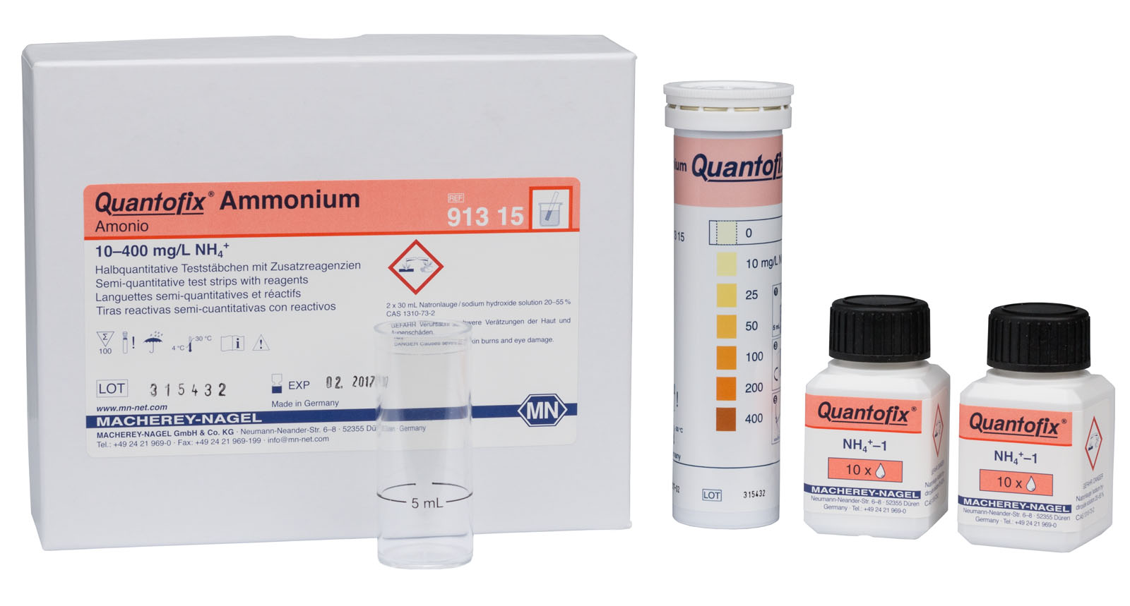 QUANTOFIX® Ammonium Test Strips