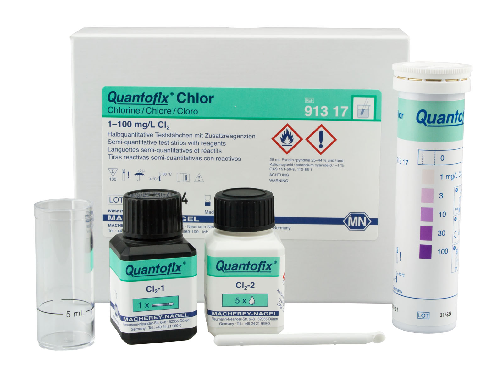 QUANTOFIX® Chlorine Test Strips