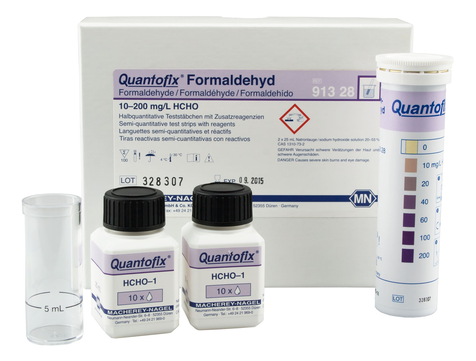 QUANTOFIX® Formaldehyde Test Strips