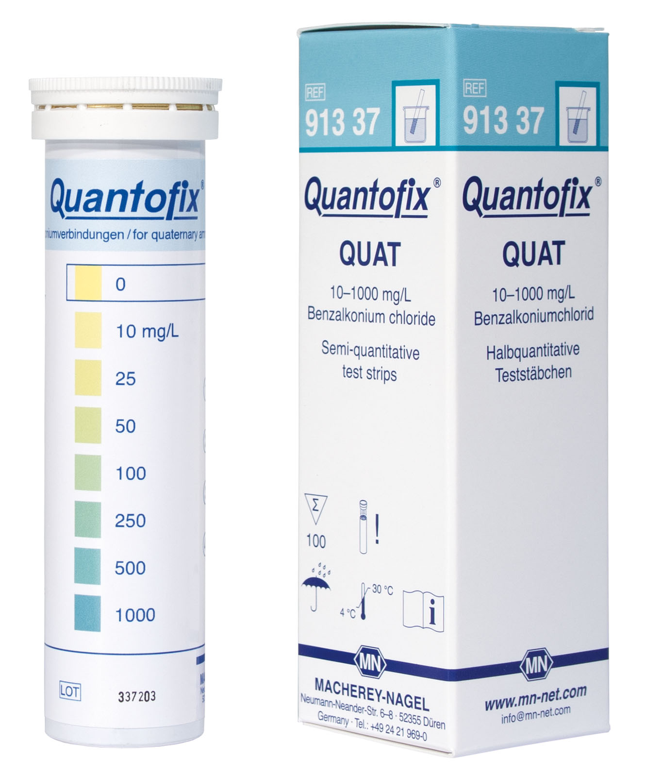 QUANTOFIX® QUAT Test Strips