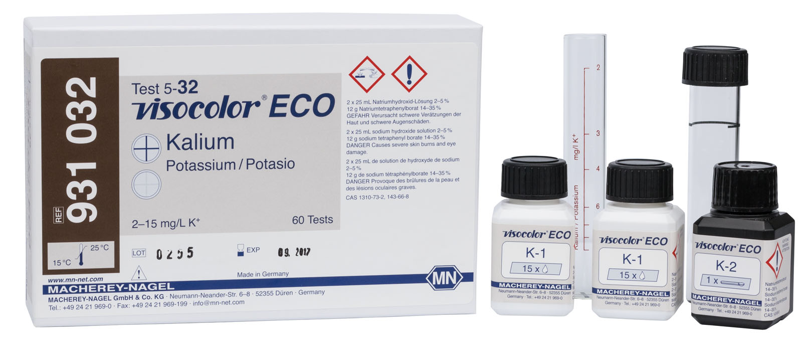 VISOCOLOR® ECO Potassium Test Kit