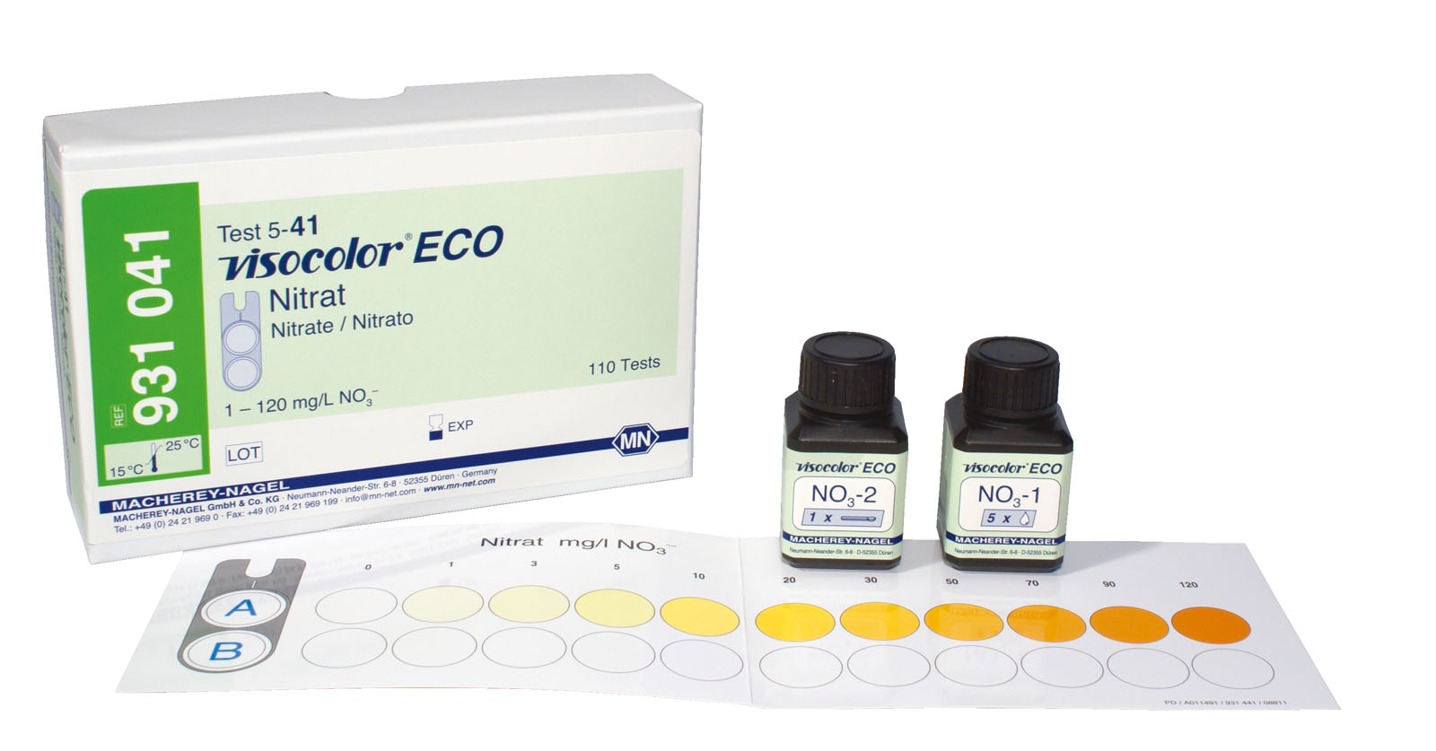 VISOCOLOR® ECO Nitrate Test Kit