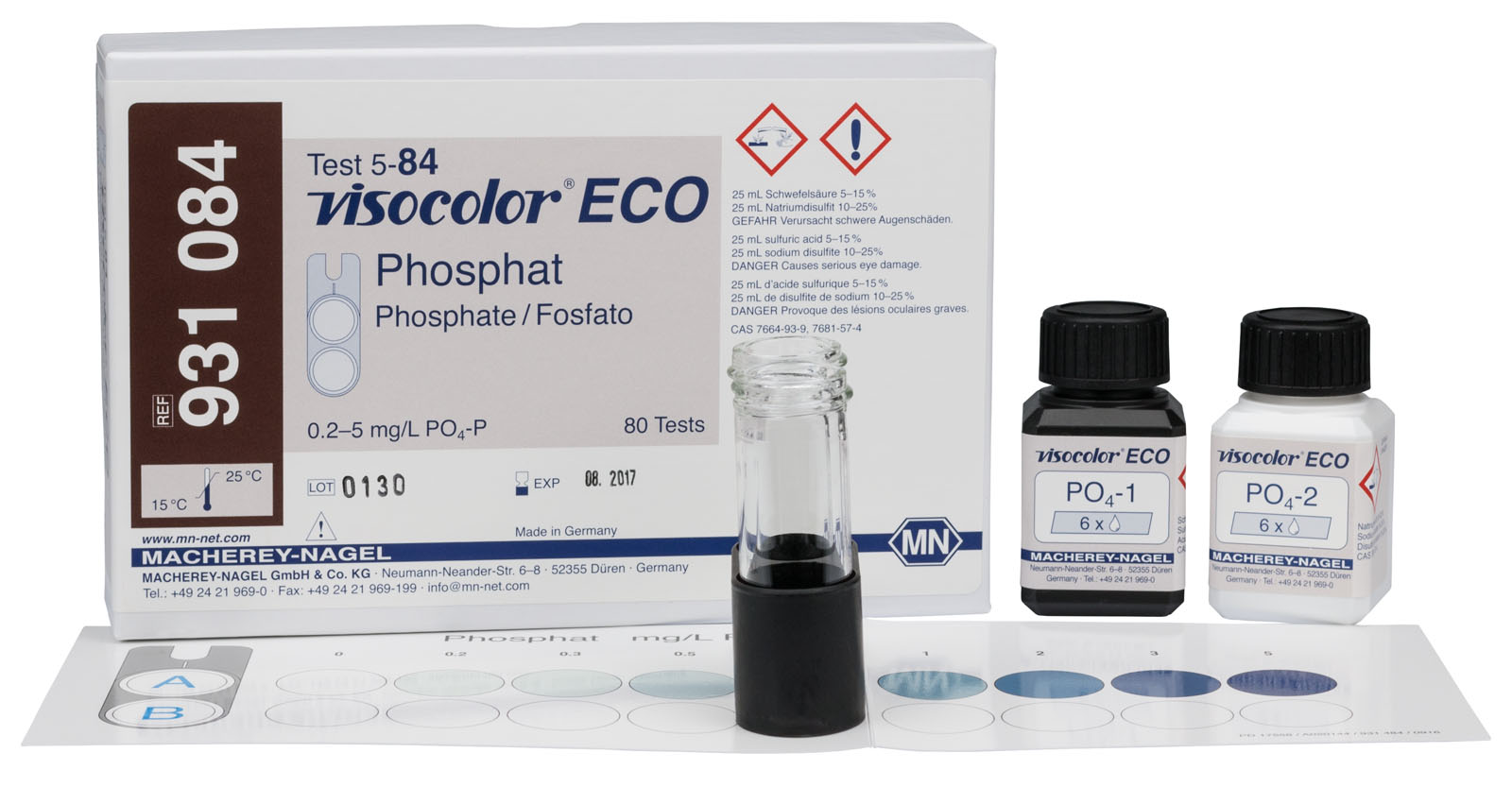 VISOCOLOR® ECO Phosphate Test Kit
