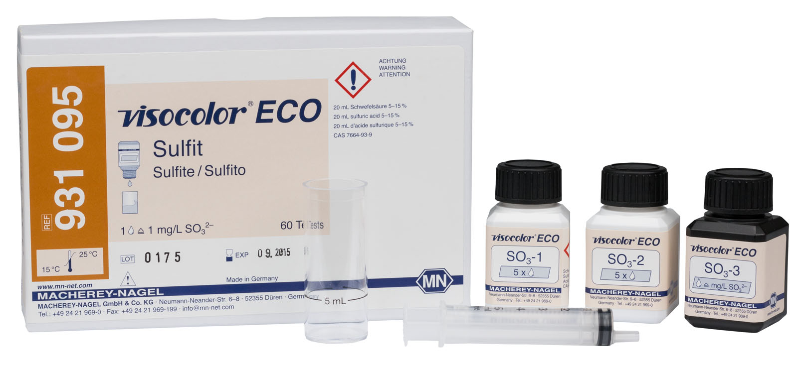 VISOCOLOR® ECO Sulphite Test Kit
