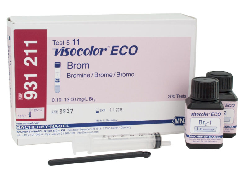 VISOCOLOR® ECO Bromine Test Kit