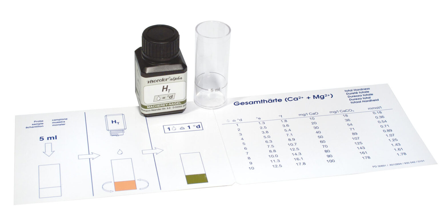 Visocolor® Alpha Total Hardness Test Kit Vendart Diagnostics 0613