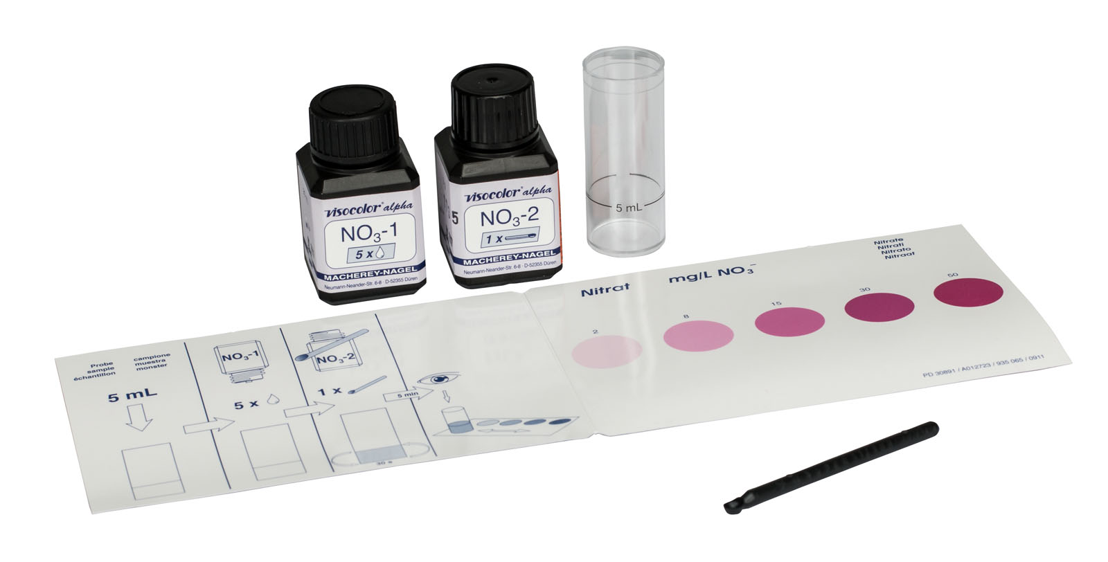 VISOCOLOR® alpha Nitrate Test Kit