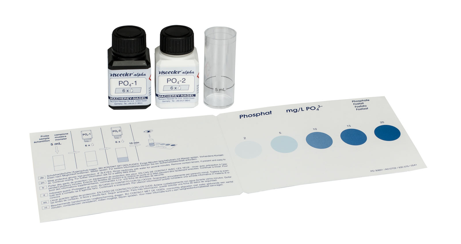 VISOCOLOR® alpha Phosphate Test Kit
