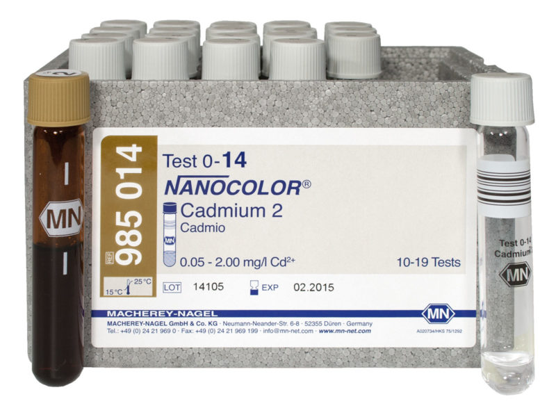 NANOCOLOR® Cadmium Tube Test