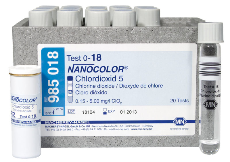 NANOCOLOR® Chlorine Dioxide Tube Test