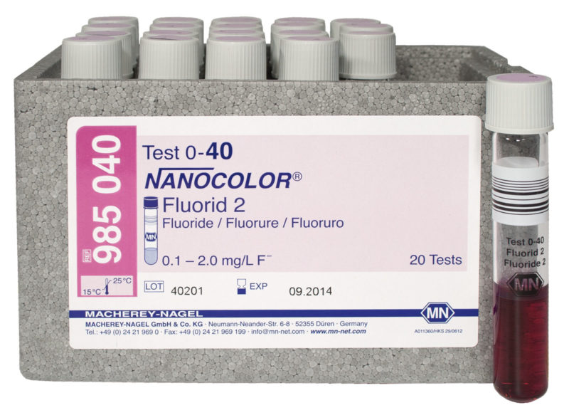 NANOCOLOR® Fluoride Tube Test