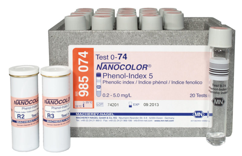 NANOCOLOR® Phenolic Index Tube Test