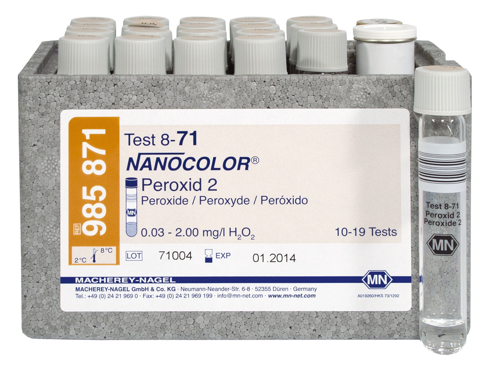 NANOCOLOR® Peroxide Tube Test
