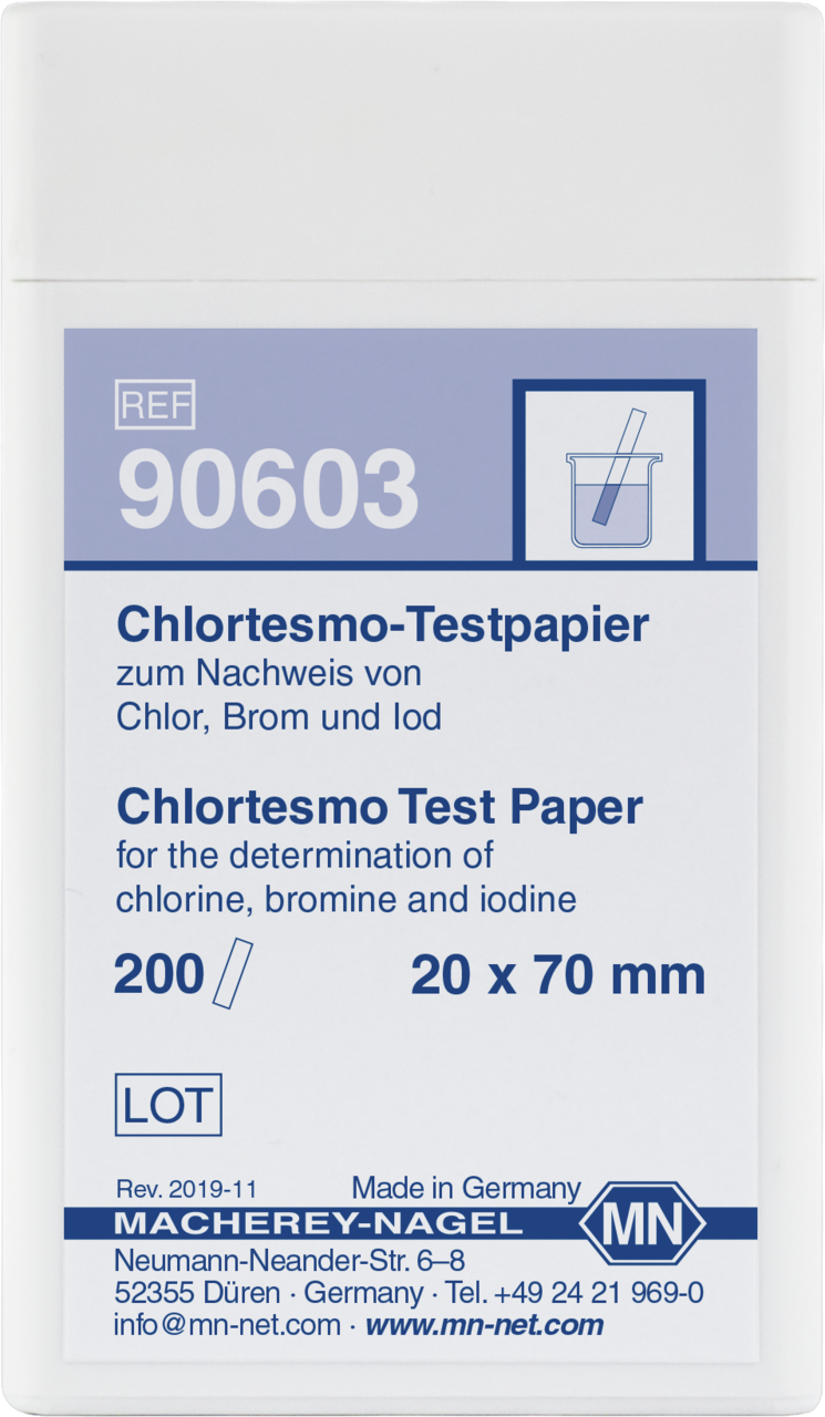 Chlortesmo Test Paper